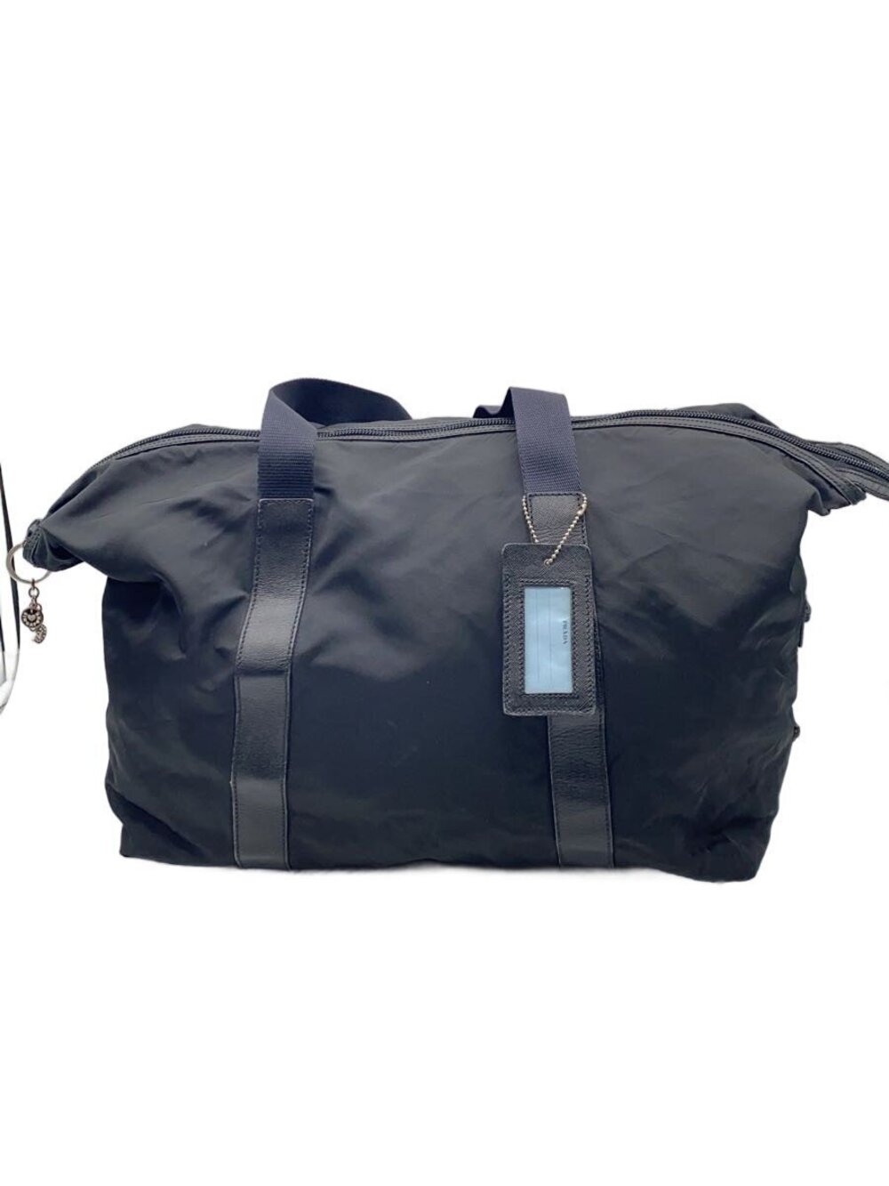 Prada Boston Travel Business Bag Black